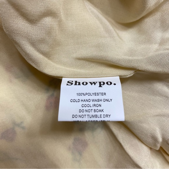 Showpo All For You Dress in Cream Floral - Picture 8 of 10